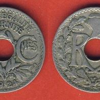 Frankreich 10 Centimes 1924