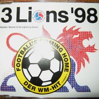 Maxi-CD: "3 Lions ´98" von Baddiel, Skinner & The Lightning Seed (1998)