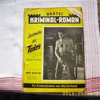 Bastei Kriminalroman Nr. 348