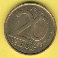 Belgien 20 Francs 1996 Belgique