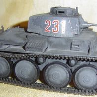 Maßstab 1:35 Italeri Panzer 38 (t) Turmnummer 231 gebaut und gealtert