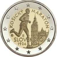 2 EURO - 2024 - Slowakei / Slovakia - 5 St./pc