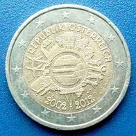 2 Euro - Österreich - 2012 (10 Jahre Euro Bargeld)