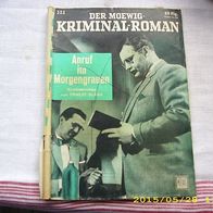 Der Moewig Kriminal Roman Nr. 323
