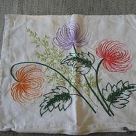 alter gestickter Kissenbezug (M#)
