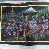 alter Kissenbezug mit asiatischen Motiv 2 (M#)