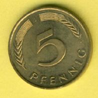 Deutschland 5 Pfennig 1993 J
