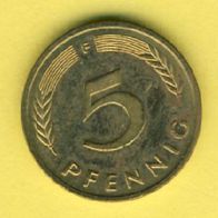 Deutschland 5 Pfennig 1994 F