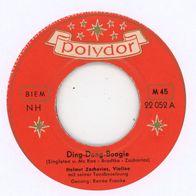 7 Vinyl Helmut Zacharias / Ding Dong Boogie ( Ohne Cover )