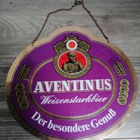 Acryl Spiegelschild Schild an Kette von Aventinus Weizenbier *