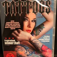 DVD "Tattoos" - Tattoo-Piercing-Erotik - Neu & OVP- FSK 18