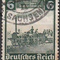 Deutsches Reich Michel 580 Gestempelt o - 100 Jahre Deutsche Eisenbahn