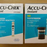 ACCU-CHEK Instant 100 Teststreifen - NEU / OVP - AKKU CHECK