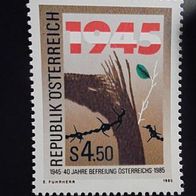 Österreich 1810 * * - 40. Jahrestag der Befreiung 1985
