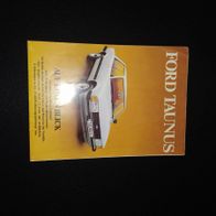 Anleitung Faltblatt Ford Taunus