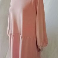 S. Oliver Damen Marken Winterkleid Stufenkleid Gr.L 44/46 rosa