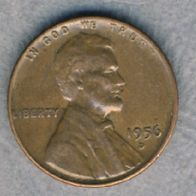 USA 1 Cent 1956 D