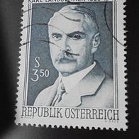 Österreich 1266 gestempelt - 100. Geb. Karl Landsteiner Bakteriologe 1968