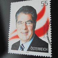 Österreich 2779 gestempelt - Heinz Fischer Politiker 2008