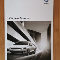 Prospekt VW Scirocco Technik + Preise 2009 15