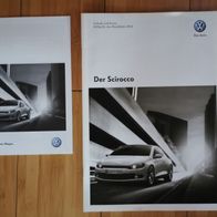 Prospekt VW Scirocco Technik + Preise 2010 24