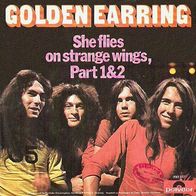 Golden Earring - She Flies On Strange Wings (Part 1 + 2) 7"- Polydor 2001 237 (D)1971