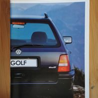 Prospekt VW GOLF Variant 1997 41