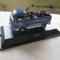 Schuco Ford FK 1000 NSU mit Motorrad 1:43