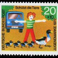 Bund / Nr. 711 Tierschutz postfrisch