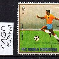 L018 Äquatorial-Guinea MiNr. 1160 Fußball * * postfrisch