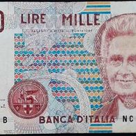 1000 Lire Italien Banknote Geldschein 1993