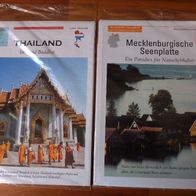 Reiseführer München – USA – Thailand – Mecklenburgische Seenplatte – Panoramakarten !