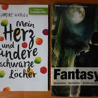 Fantasy PIPER Roman Übersicht & Mein Herz und andere schwarze Löcher v. Jasmine WARGA