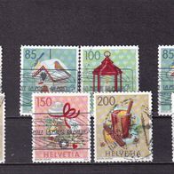 Schweiz MiNr. 2686-2689 Weihnachten komplett gestempelt zur Auswahl M€ 13,40 #I33ac