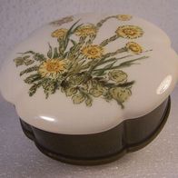 Keramik Dose - " Huflattich " - Modell. Nr. 4934/1