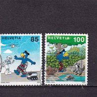 Schweiz MiNr. 2663-2664 Globi komplett gestempelt zur Auswahl M€ 4,60 #I34ef