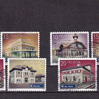 Schweiz MiNr. 2556-2559 Bahnhöfe komplett gestempelt zur Auswahl M€ 2,50 #I41ab
