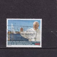 Schweiz MiNr. 2552 Papst Franziskus gestempelt M€ 2,50 #I41c