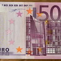 500 EURO EUR € Schein Euroschein Banknote X Serie Deutschland Wim Duisenberg 2002