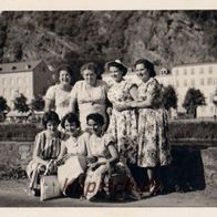 Altes Foto Vintage. Gruppe Frauen Woman. um 1960 ( G1 )