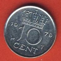 Niederlande 10 Cent 1979