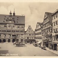 Foto AK. Universitätsstadt Tübingen Marktplatz. ( G3 )