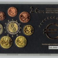 Kursmünzensatz "Finnland 2006" im Blister + Zertifikat, siehe Bilder