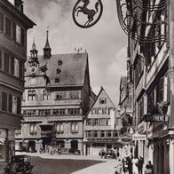 Foto AK. Tübingen, auf dem Marktplatz. ( G3 )