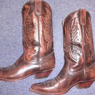 Cowboy Stiefel echt Leder - Paul Hundertmark, Gr.47