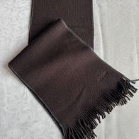 JOOP! - Schal für Herren braun - 172 cm x 24 cm - Schurwolle