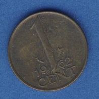 Niederlande 1 Cent 1962