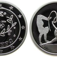 Griechenland 10 Euro PP "BANDTÄNZERIN" XXVIII. Olympia 2004 Athen