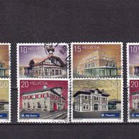 Schweiz MiNr. 2556-2559 Bahnhöfe komplett gestempelt zur Auswahl M€ 2,00 #I49df