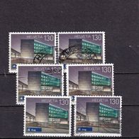 Schweiz MiNr. 2506 Bahnhöfe gestempelt zur Auswahl M€ 3,30 #I410c